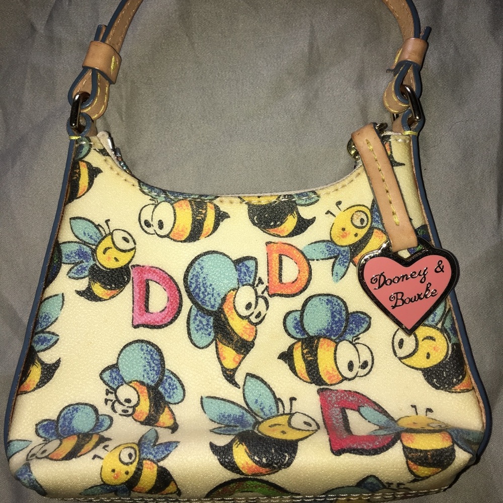 Dooney & Bourke Mini Bumblebee ‘D’ purse